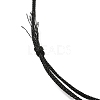 Adjustable Polyester Cord Necklace Making AJEW-JB01379-03-3