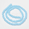 Glass Beads Strands EGLA-A034-J10mm-D04-2