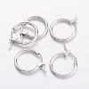 Brass Hoop Earrings LS-X-EC261-NF-1