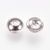 Non-Tarnish Apetalous 201 Stainless Steel Bead Caps STAS-L205-13B-2