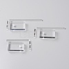 3Pcs T Bar Earring Acrylic Displays Sets EDIS-WH0011-03-2