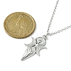 Non-Tarnish 304 Stainless Steel Pendant Necklace for Women NJEW-JN04387-04-3