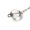 Resin Bullet Dowsing Pendulum Big Pendants G-H058-01AS-11-3