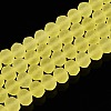 Transparent Glass Beads Strands EGLA-A044-T8mm-MD29-5