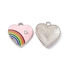 Alloy Enamel Pendant LS-ENAM-H039-07P-D-1