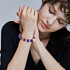 20Pcs 4 Colors Acrylic Rhinestone Beads OACR-SC0003-05-5