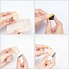 CHGCRAFT 24Pcs 3 Styles Self Adhesive Plastic Furniture Sliders FIND-CA0001-91-5