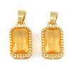 Brass & Glass Pendants GL-CBA96FD-02G-01-1