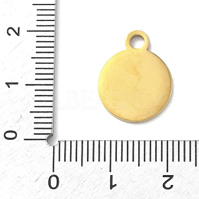 304 Stainless Steel Fruit Enamel Pendants STAS-G362-04G-09-1