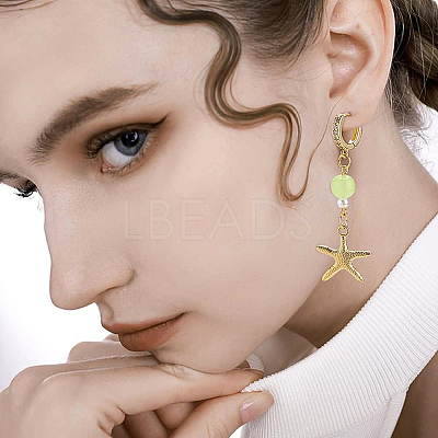 10Pcs Brass Huggie Hoop Earring Findings KK-BC0008-83-1