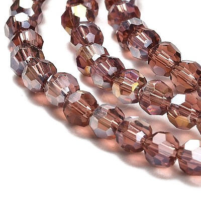 Transparent Glass Beads EGLA-A035-T4mm-B13-1