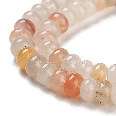 Natural Golden Silk Jade Beads Strands G-D481-21-1