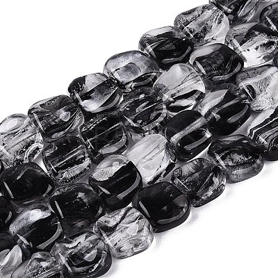 Handmade Lampwork Beads Strands LA-N046-01A-1
