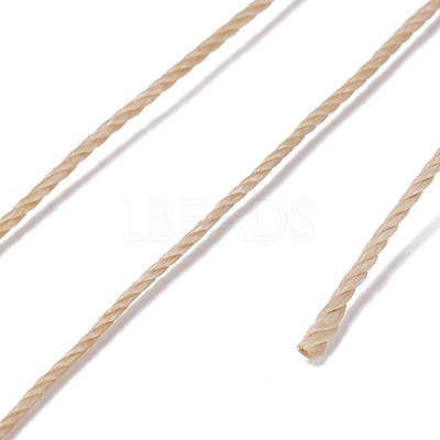 Round Waxed Polyester Thread String YC-D004-02E-138-1