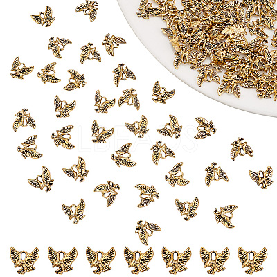 100Pcs Tibetan Style Alloy Pendants TIBEP-AR0001-17AG-1