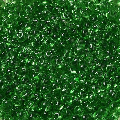 Transparent Colours Glass Seed Beads SEED-P006-02A-07-1