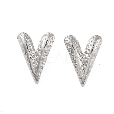 304 Stainless Steel Earrings EJEW-O004-09P-1