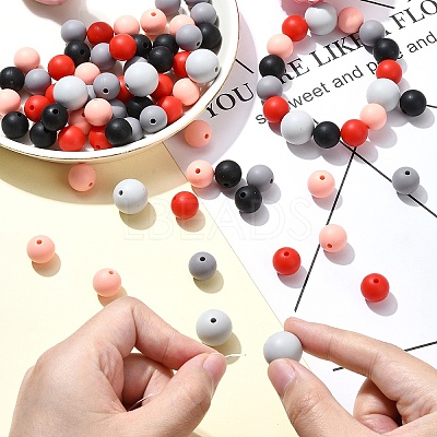 Silicone Beads SIL-YW0001-40B-1