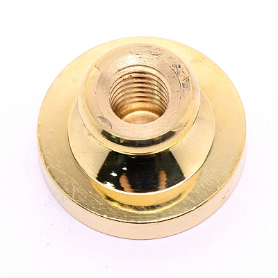 Brass Wax Sealing Stamp Head AJEW-TAC0026-01LG-09-1
