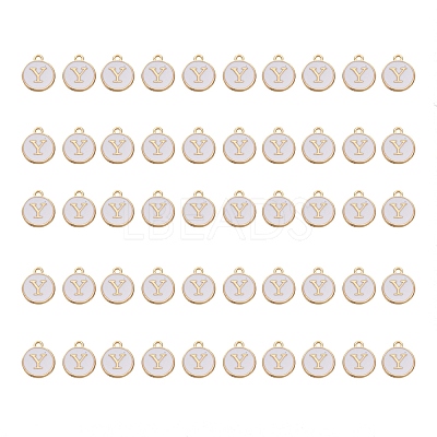 Golden Plated Alloy Charms ENAM-SZ0001-25A-Y-1