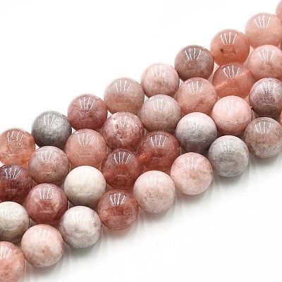 Natural Quartz Beads Strands G-N355-10mm-21-1