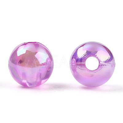 Transparent Acrylic Beads MACR-T046-01E-06-1