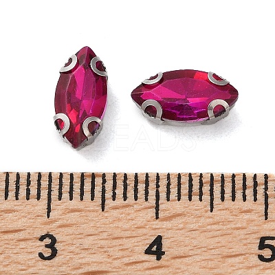 Horse Eye Sew on Rhinestone RGLA-L028-08D-05-1