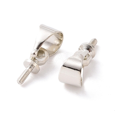 Brass Ice Pick and Pinch Bails X-PJ-TAC0001-21P-1