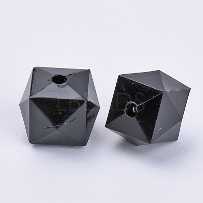 Transparent Acrylic Beads TACR-Q259-10mm-V72-1