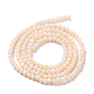 Opaque Glass Beads Strands LS-EGLA-A035-P3mm-L05-1