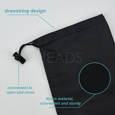 Oxford Cloth Drawstring Pouches with Cord ABAG-WH0039-63B-1