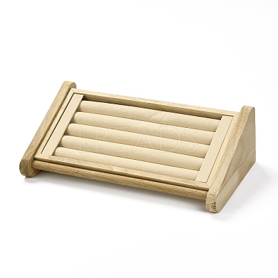 Wood Jewelry Finger Ring Displays Stands RDIS-K003-01A-1
