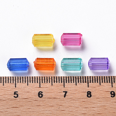 Transparent Acrylic Beads TACR-S154-27B-1