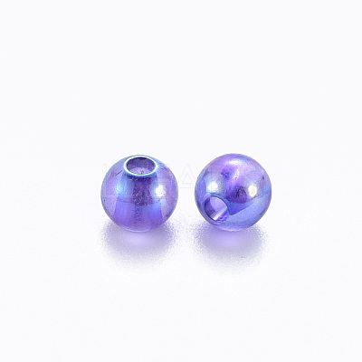 Transparent Acrylic Beads MACR-S370-B6mm-748-1