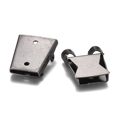 Iron Bolo Tie Slide Clasp IFIN-F162-01A-B-1