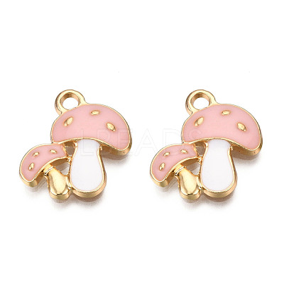 Alloy Enamel Pendants X-ENAM-T009-46-RS-1