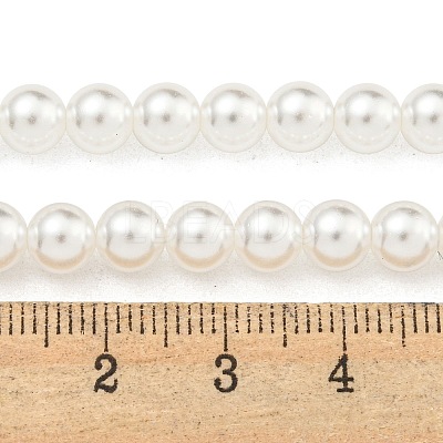 Glass Pearl Beads Strands HY-G002-01C-01-1