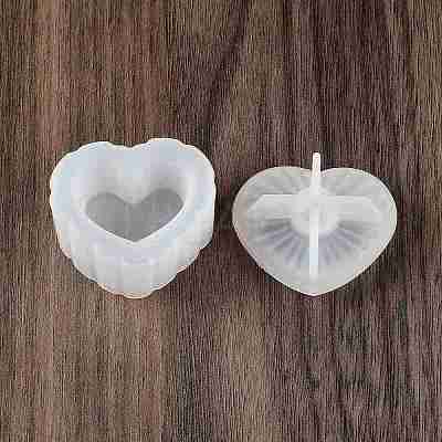 Heart DIY Candle Cup Silicone Molds DIY-Q037-11B-1