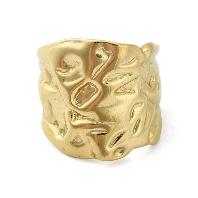304 Stainless Steel Open Cuff Rings RJEW-C078-01D-G-1