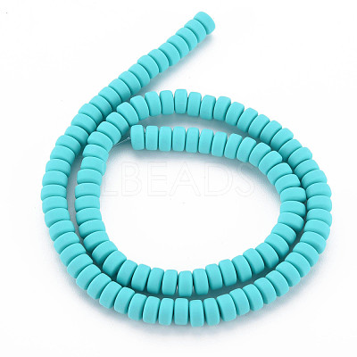 Handmade Polymer Clay Beads Strands CLAY-N008-008-77-1