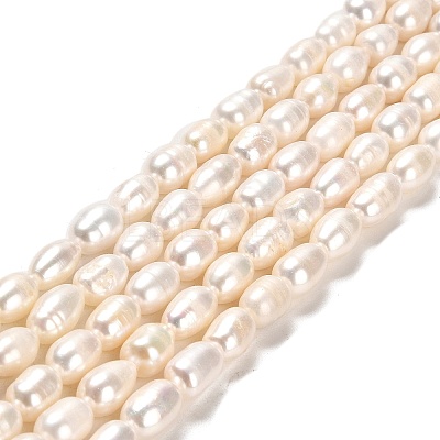 Natural Cultured Freshwater Pearl Beads Strands PEAR-E016-195-1