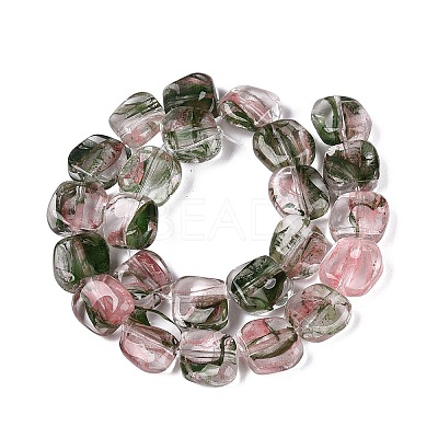 Handmade Lampwork Beads Strands LA-N046-01F-1