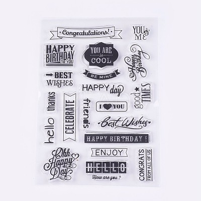 Silicone Stamps DIY-L010-Y47-1