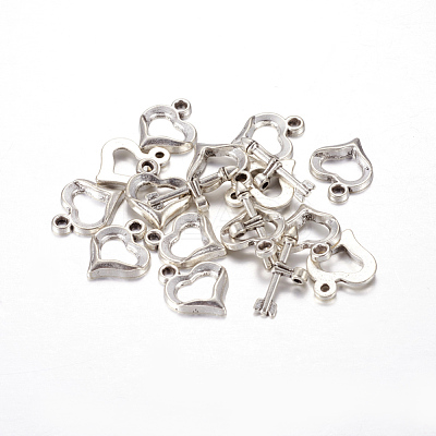 Tibetan Style Toggle Clasps AC2020-1