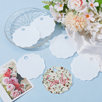 8Pcs Acrylic Heat Transfer Big Pendants FIND-SP0003-10A-1