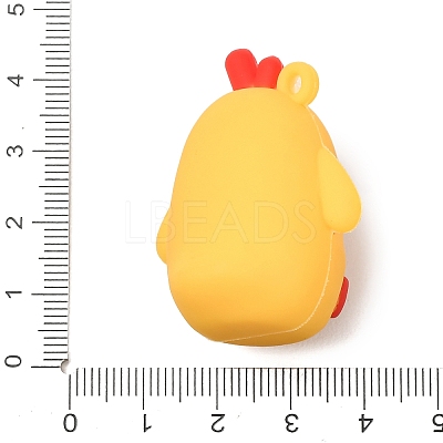 PVC Plastic Pendants PL-CBAC107-04A-01-1
