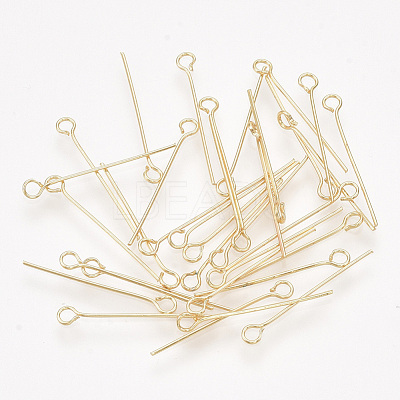 Brass Eye Pins KK-S348-405A-1