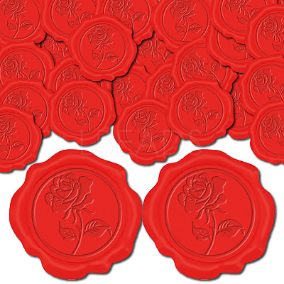 Adhesive Wax Seal Stickers DIY-CP0010-69E-1
