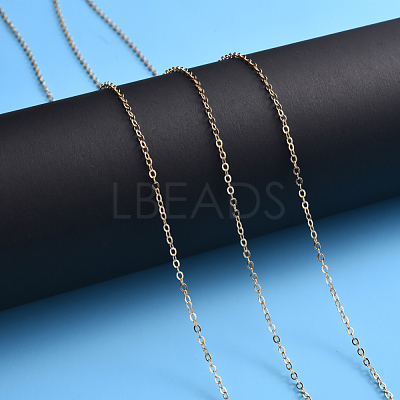 3.28 Feet Brass Cable Chains X-CHC-T008-06B-KC-1