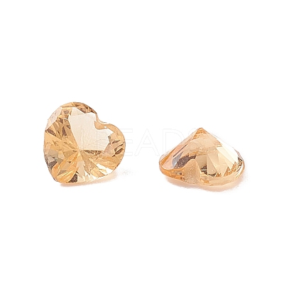 Transparent Pointed Back Glass Cabochons GLAA-WH0015-37K-1